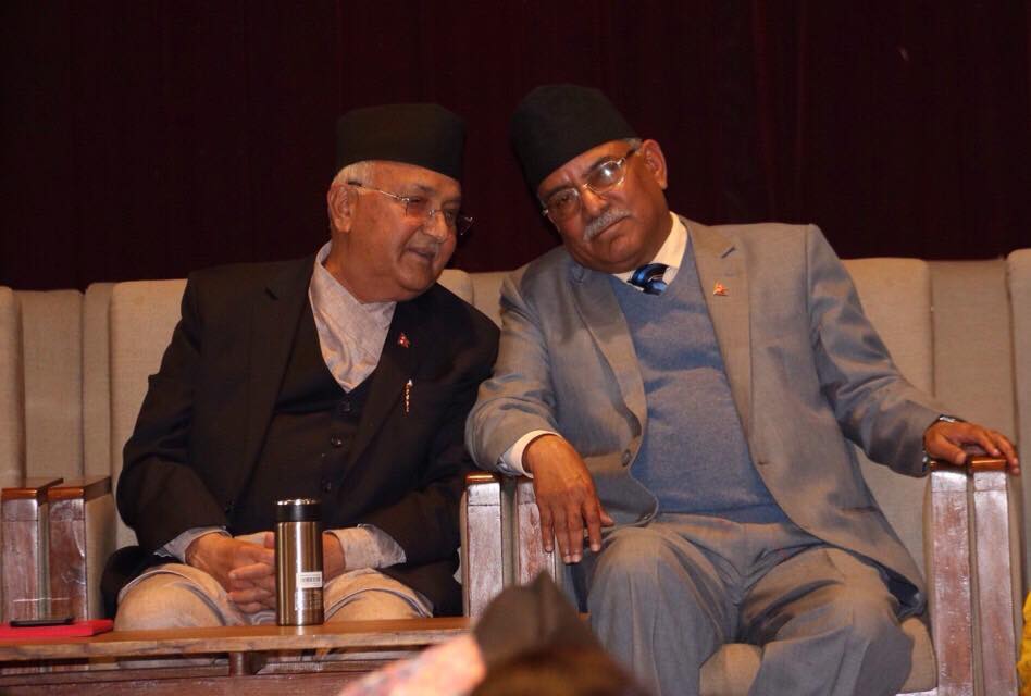 Oli, Dahal to meet again on Tuesday as they differ whether to call Secretariat or Standing Committee meeting to resolve differences